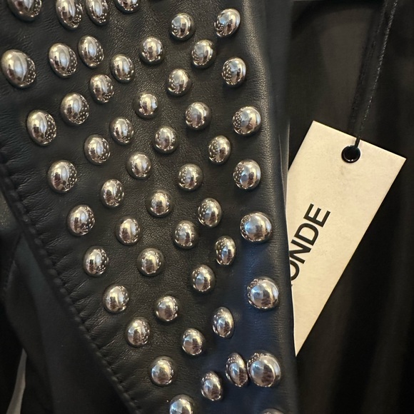 Brand new Black Leather Jacket - Picture 3 of 6